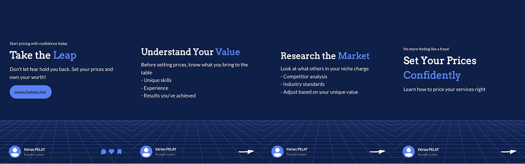 LinkedIn carousel template - 1