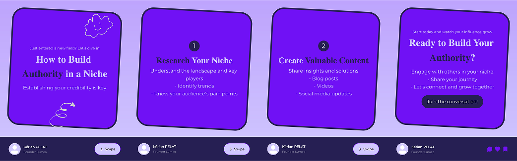 LinkedIn carousel template - 3
